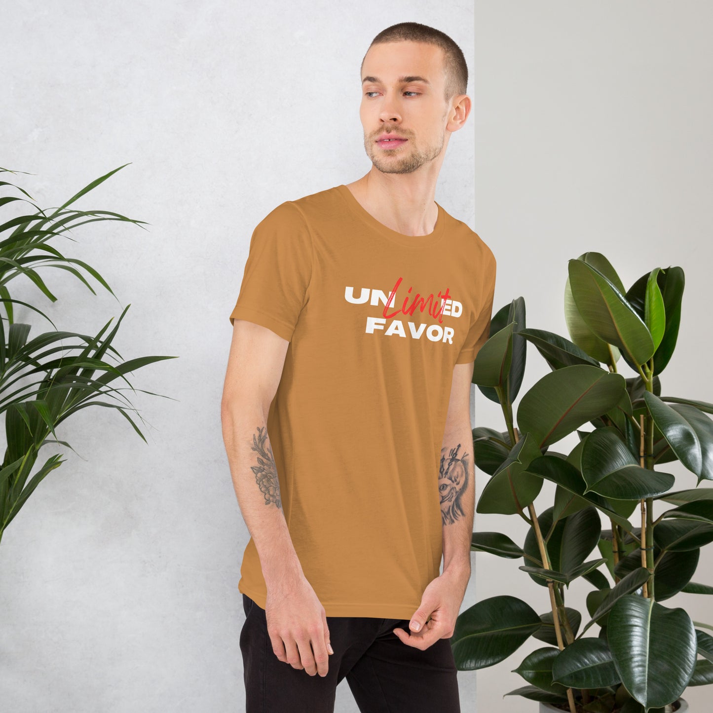 Unlimited Favor Christian Unisex t-shirt