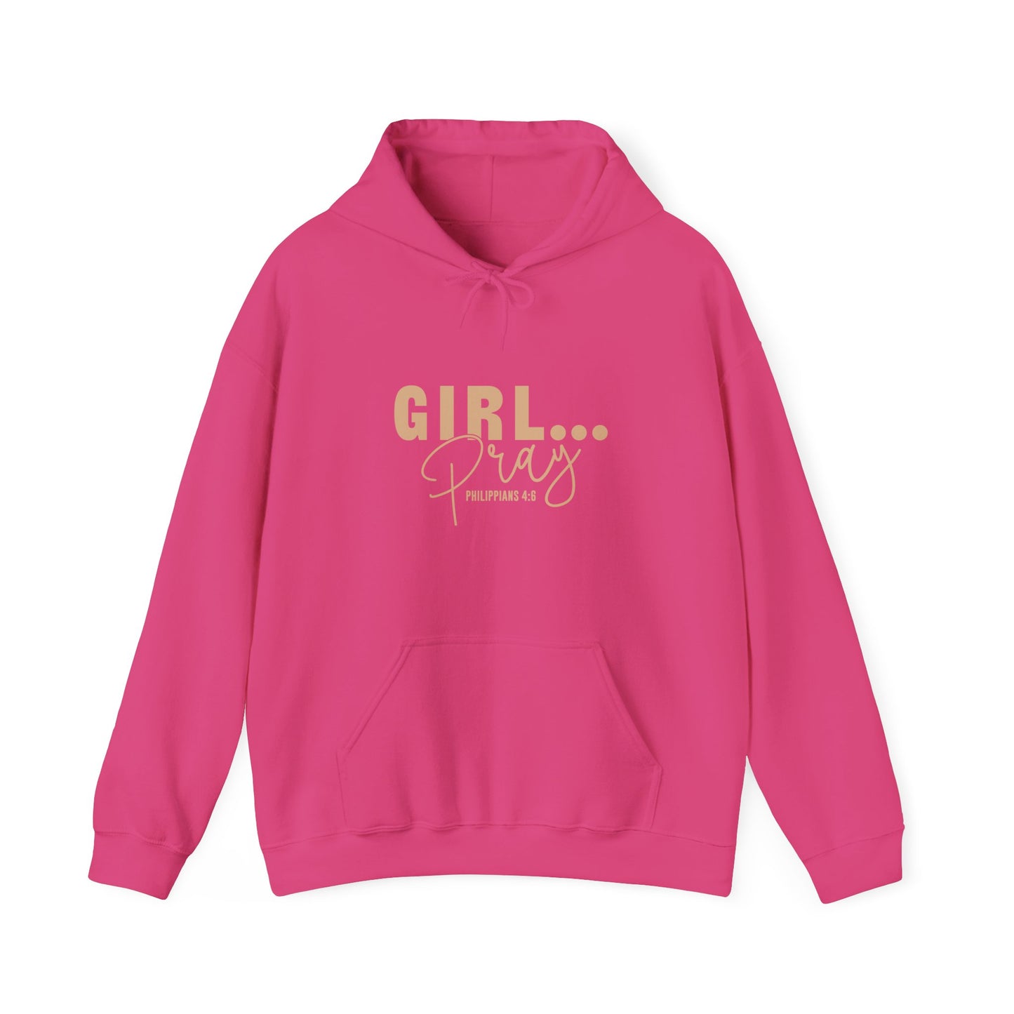 Girl Pray Christian Religious Hoodie