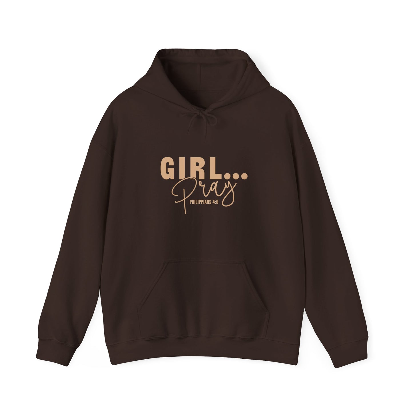 Girl Pray Christian Religious Hoodie