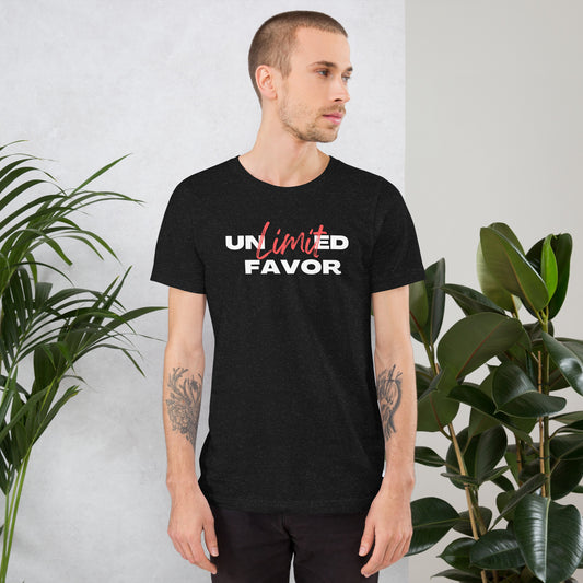 Unlimited Favor Christian Unisex t-shirt