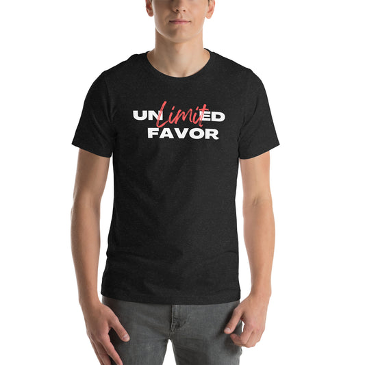 Unlimited Favor Christian Unisex t-shirt