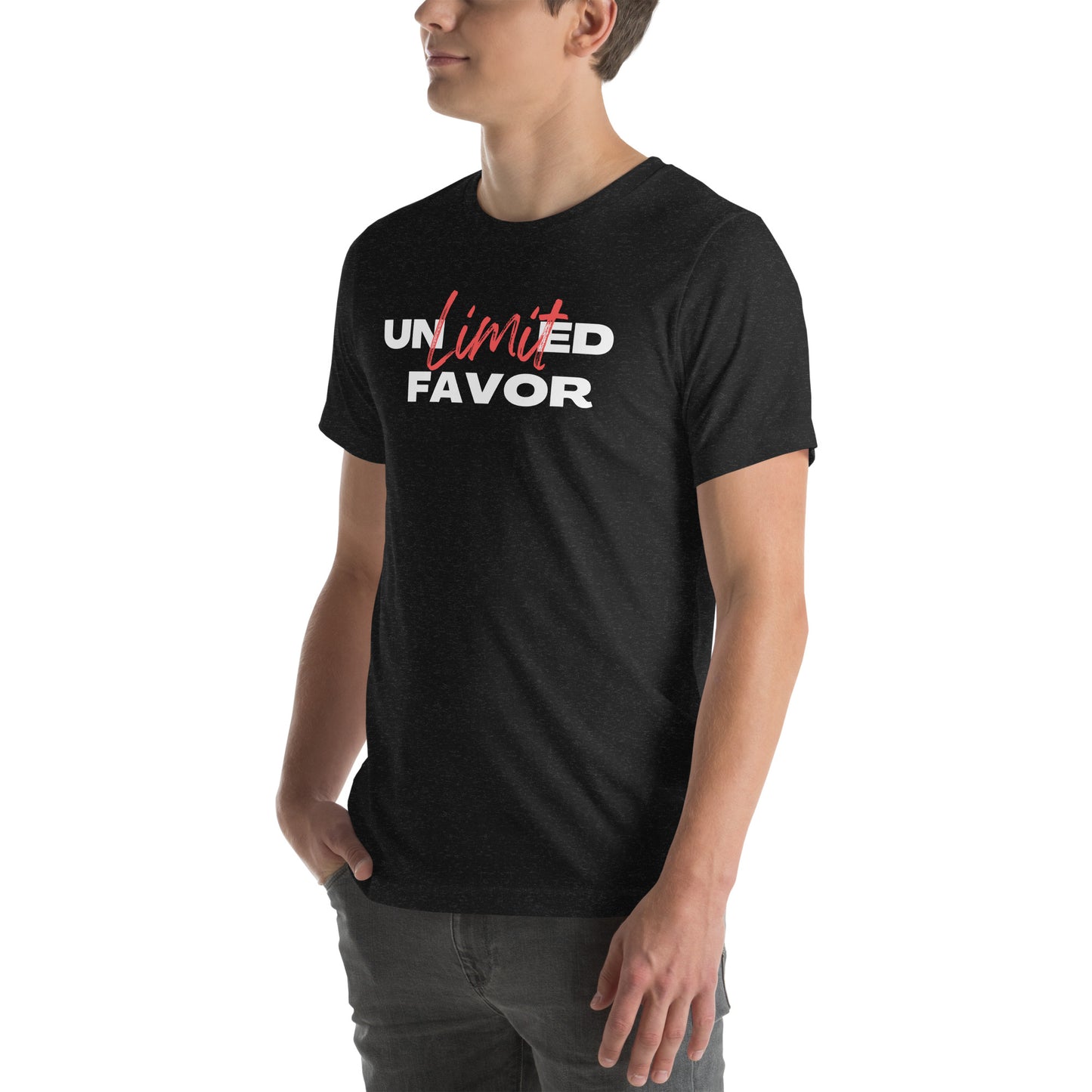Unlimited Favor Christian Unisex t-shirt