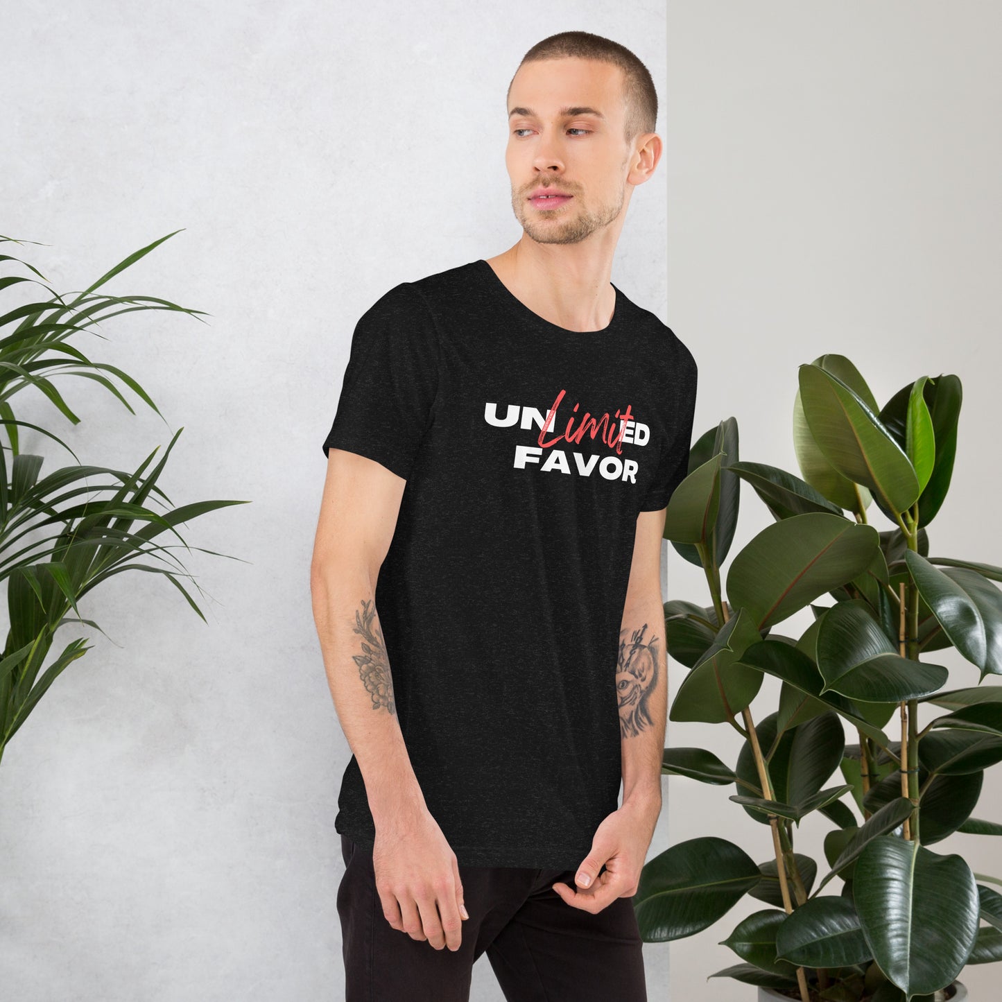 Unlimited Favor Christian Unisex t-shirt