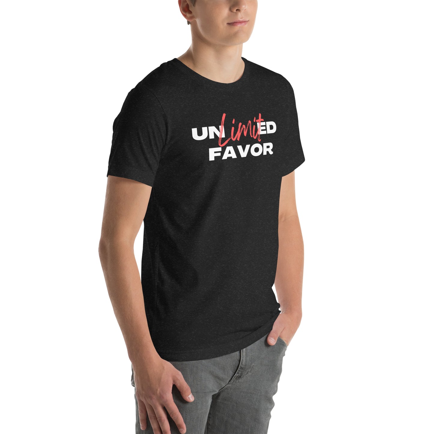 Unlimited Favor Christian Unisex t-shirt