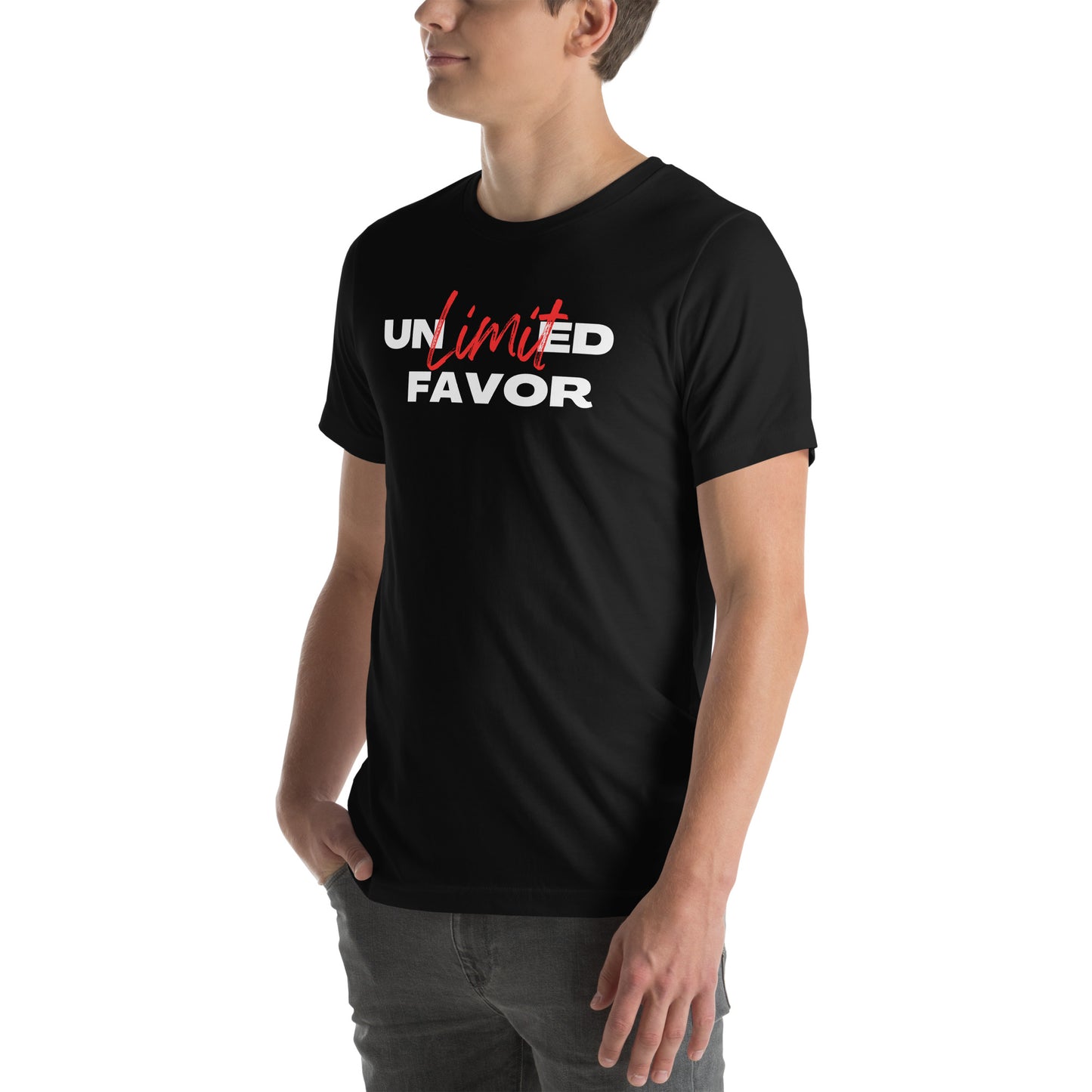 Unlimited Favor Christian Unisex t-shirt