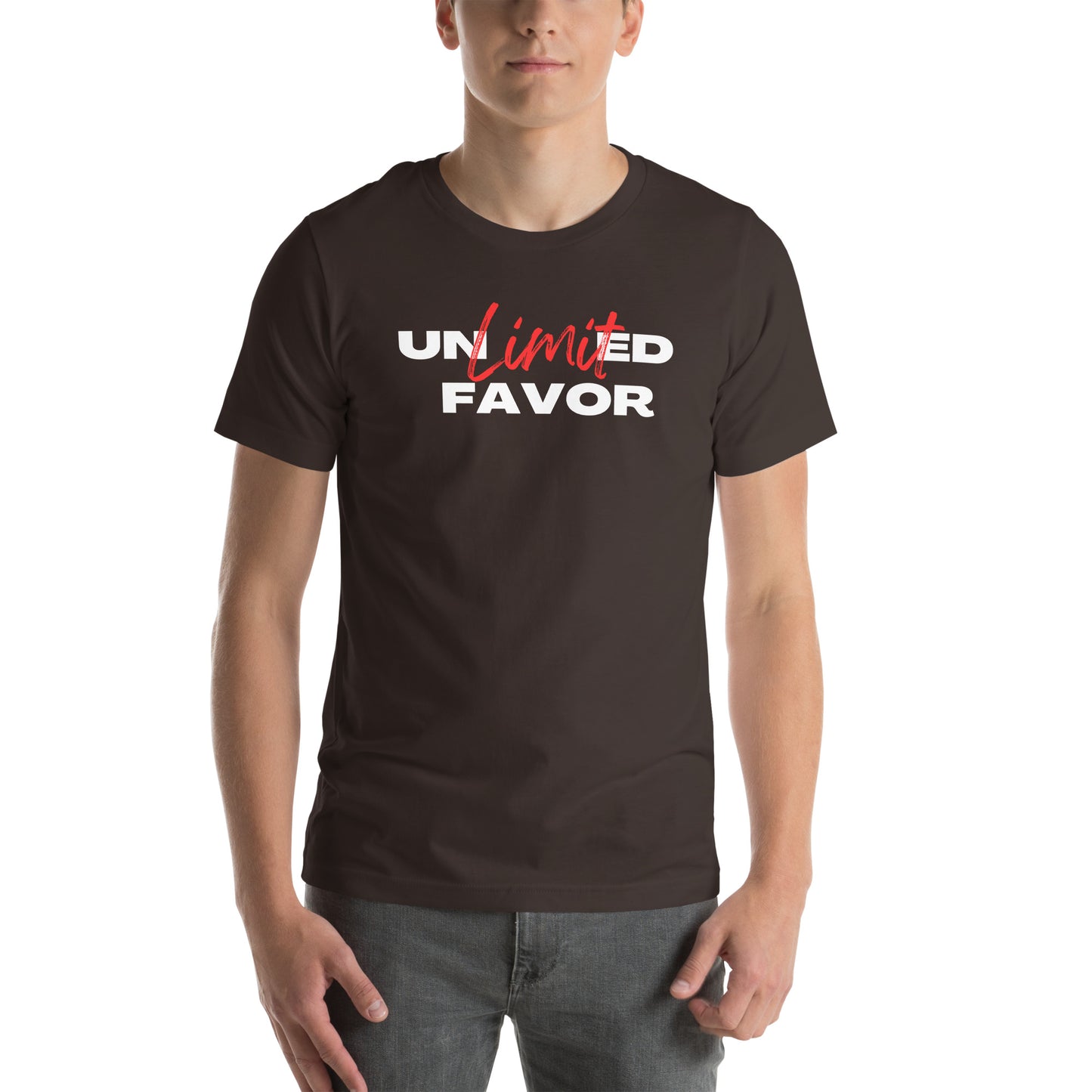 Unlimited Favor Christian Unisex t-shirt
