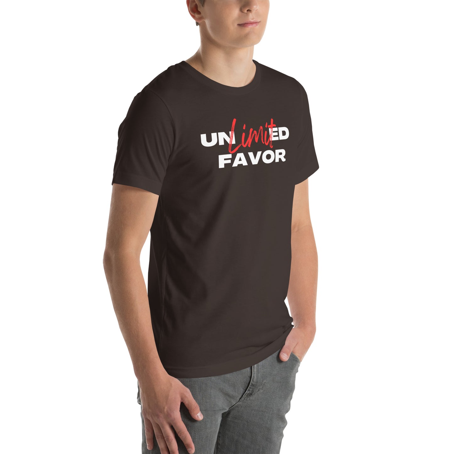 Unlimited Favor Christian Unisex t-shirt