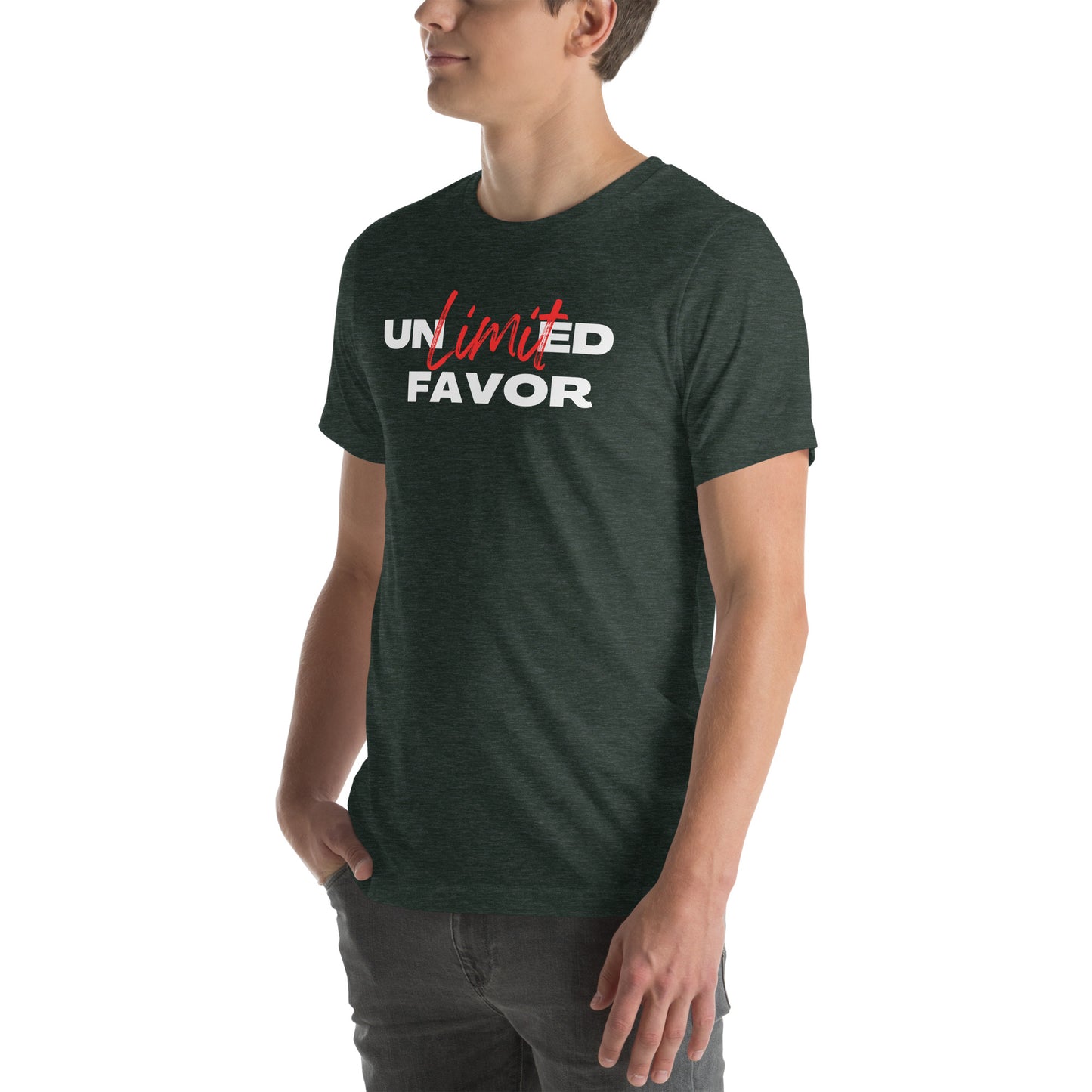 Unlimited Favor Christian Unisex t-shirt