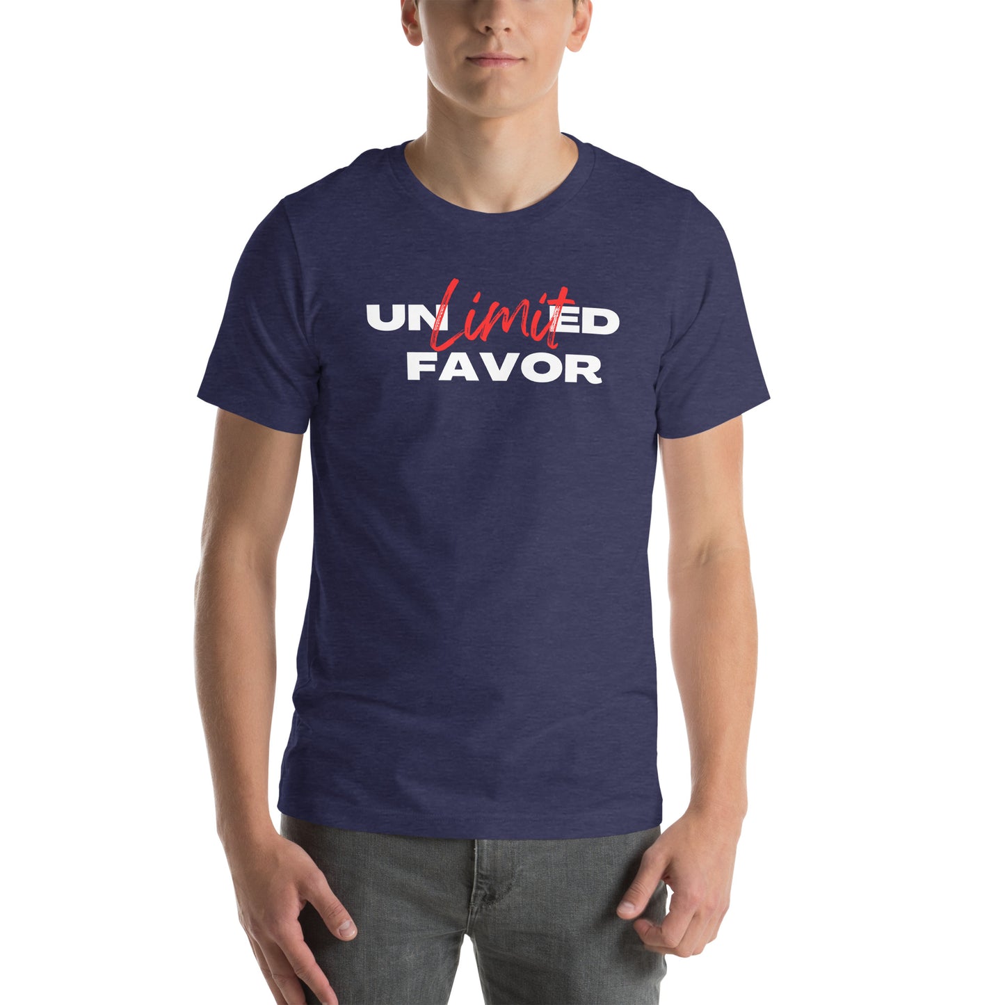 Unlimited Favor Christian Unisex t-shirt