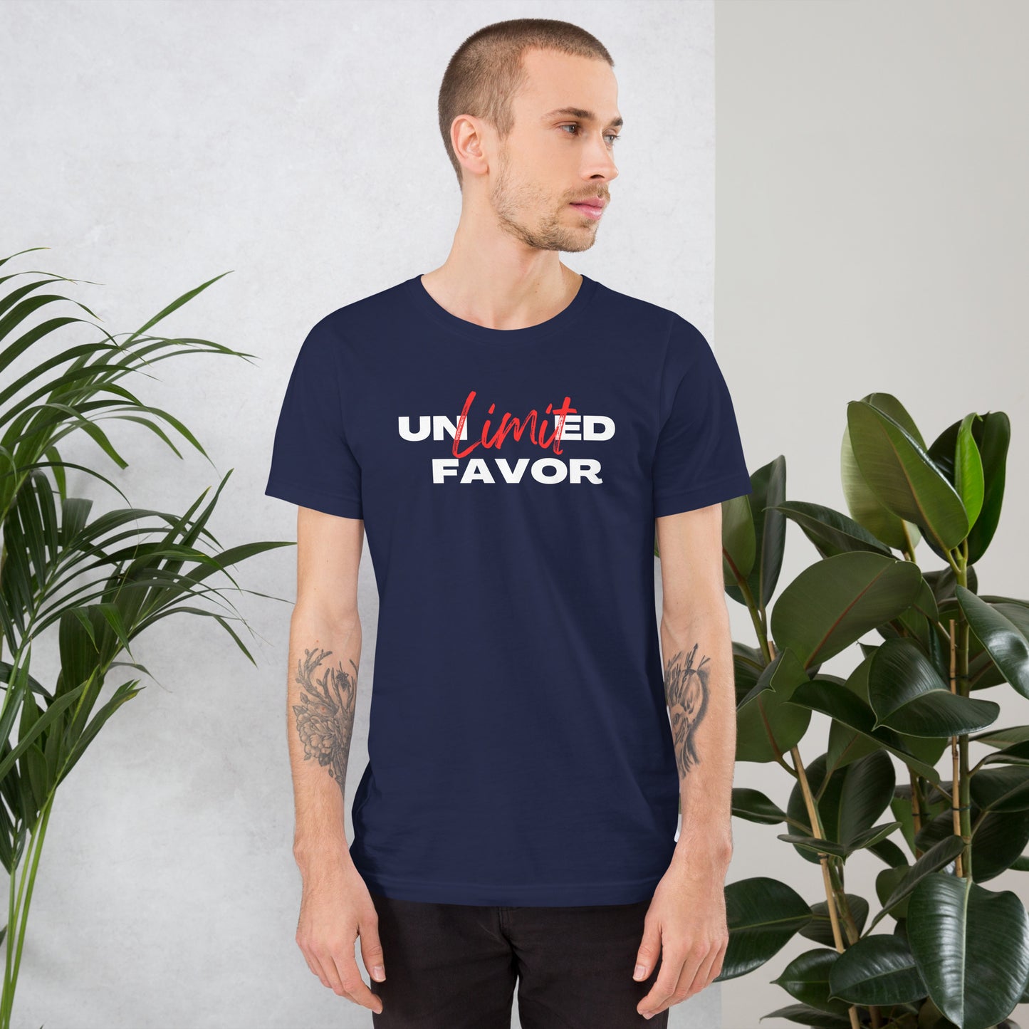 Unlimited Favor Christian Unisex t-shirt