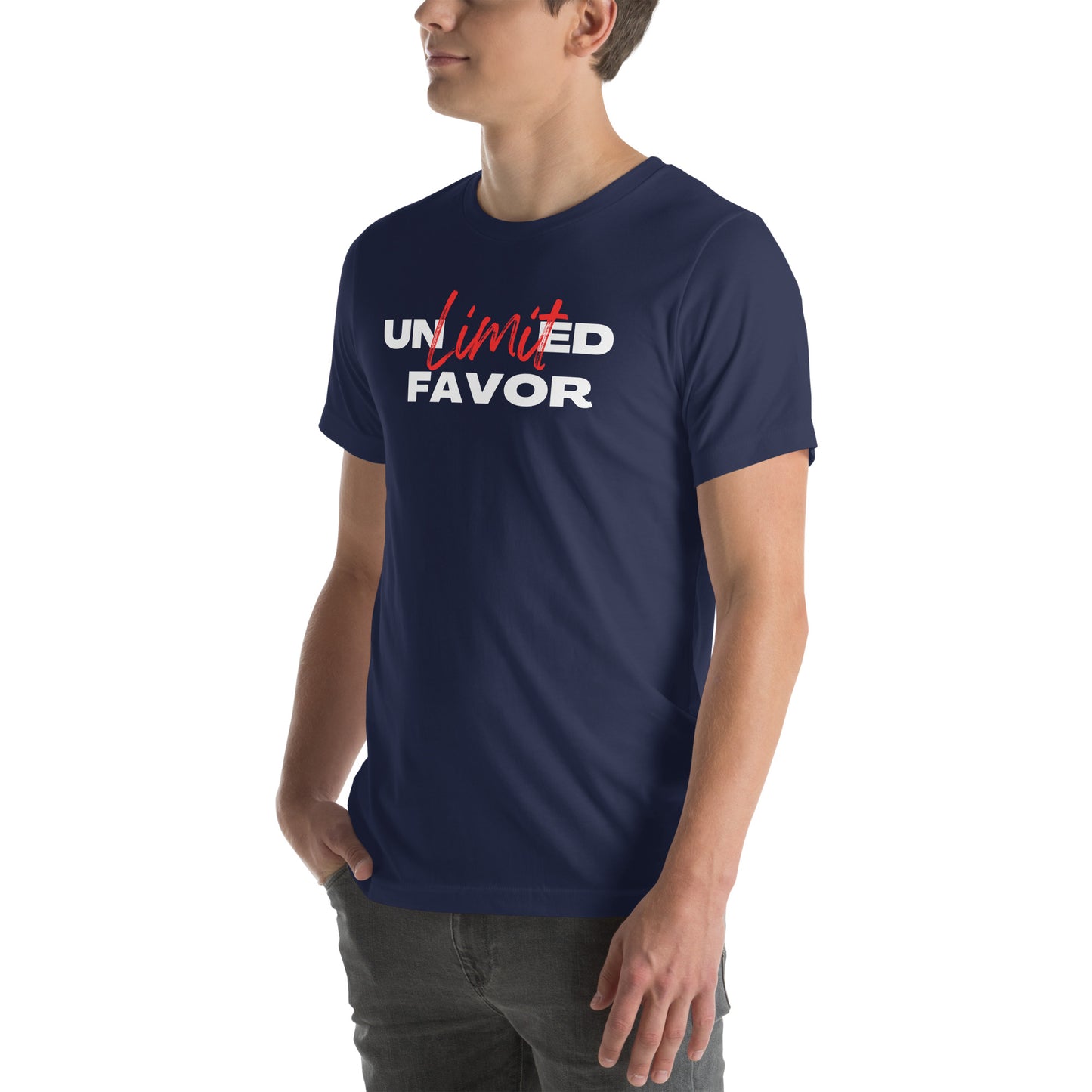 Unlimited Favor Christian Unisex t-shirt