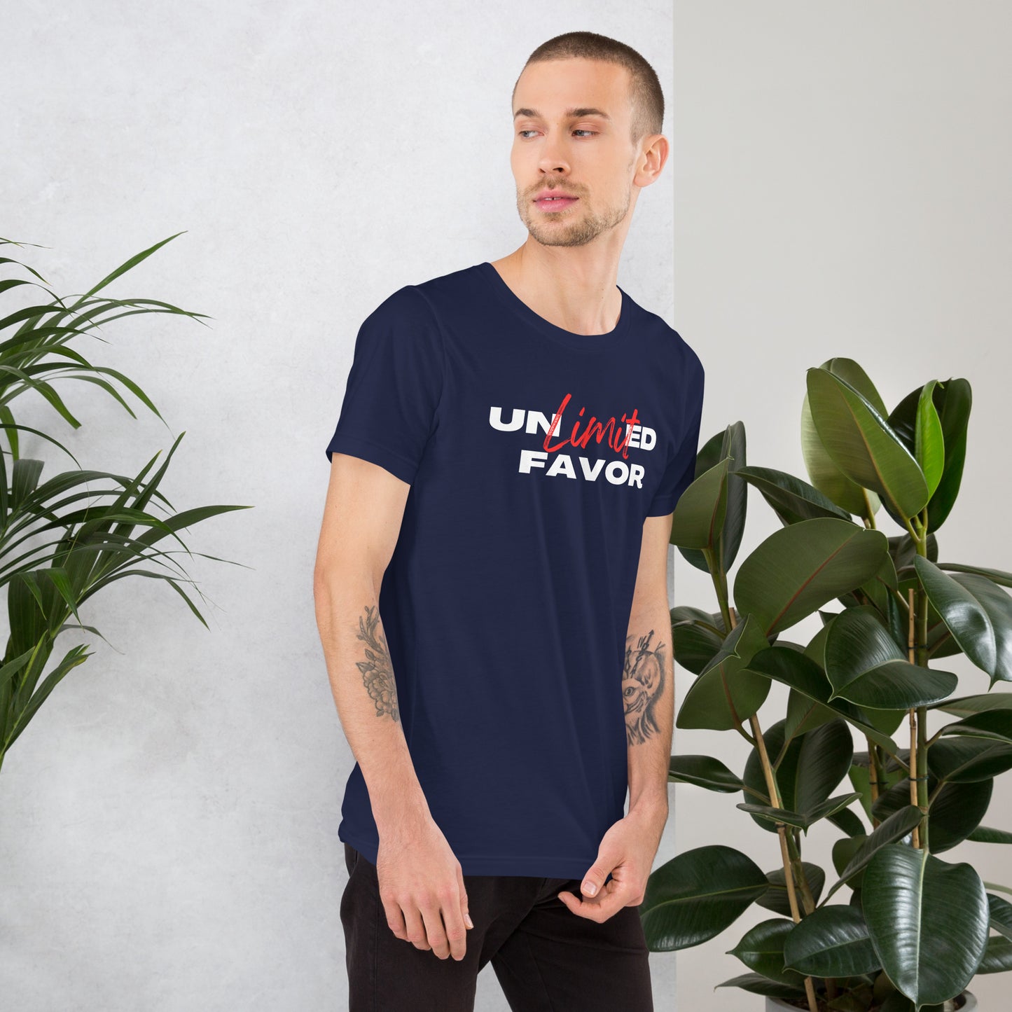 Unlimited Favor Christian Unisex t-shirt