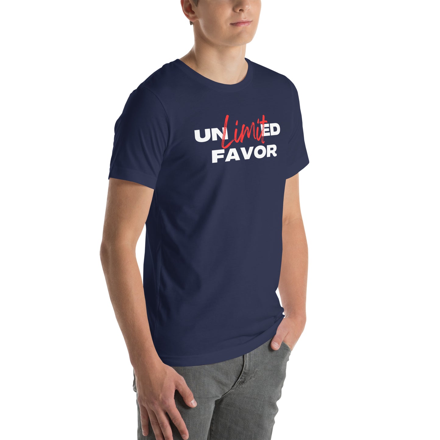 Unlimited Favor Christian Unisex t-shirt