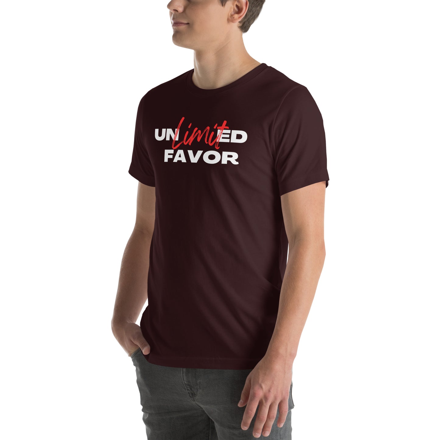 Unlimited Favor Christian Unisex t-shirt