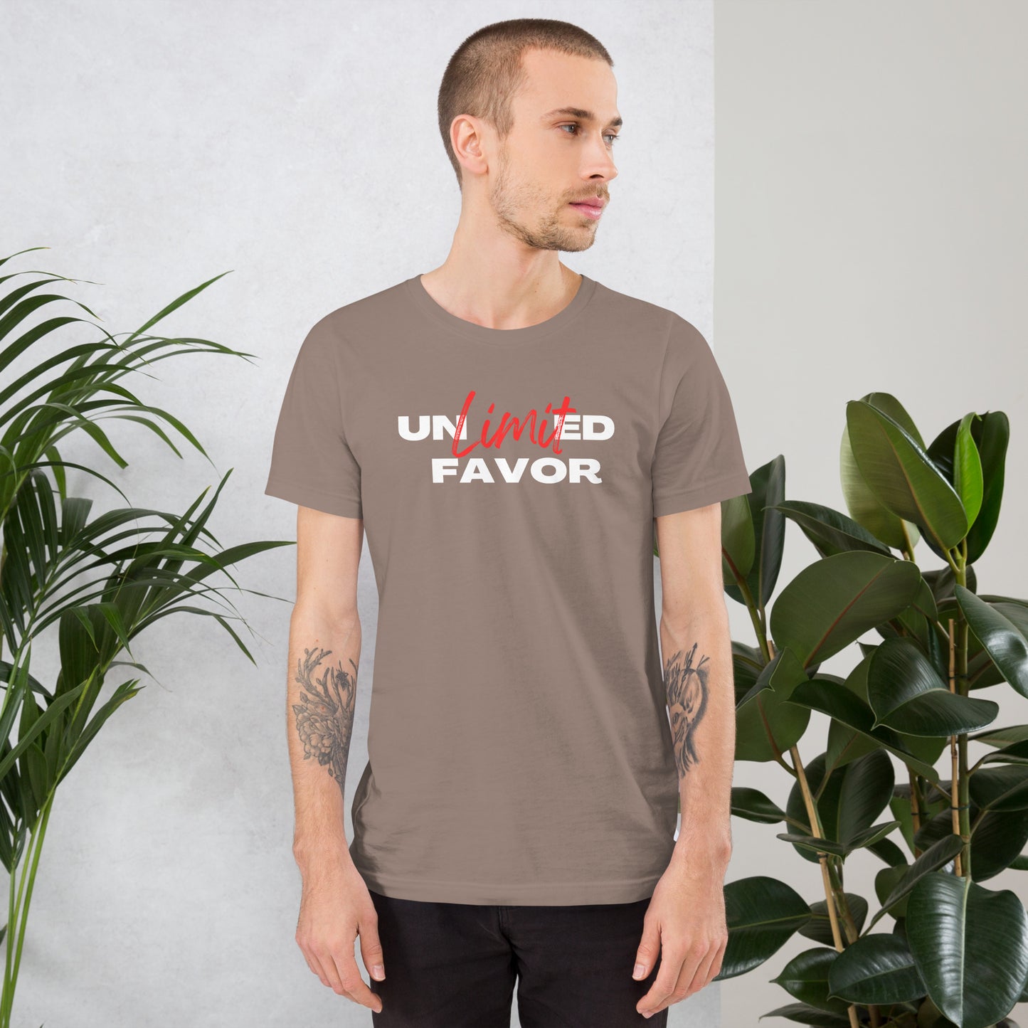 Unlimited Favor Christian Unisex t-shirt