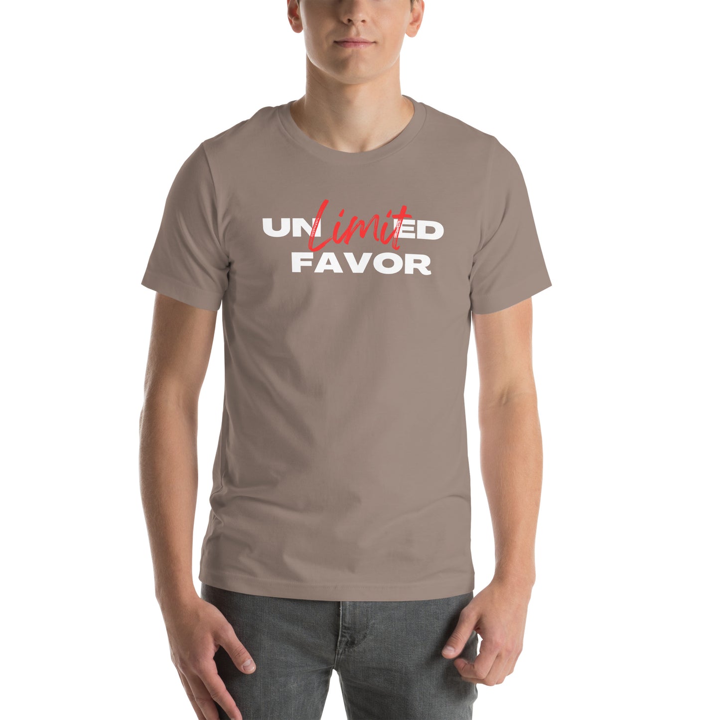 Unlimited Favor Christian Unisex t-shirt