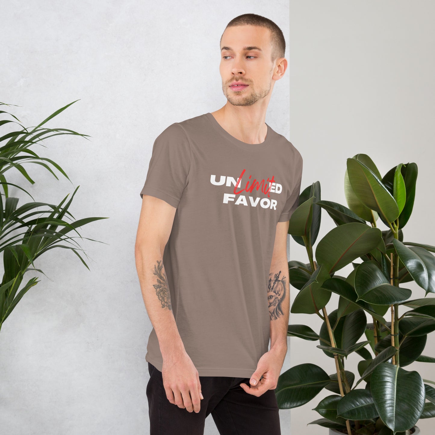 Unlimited Favor Christian Unisex t-shirt