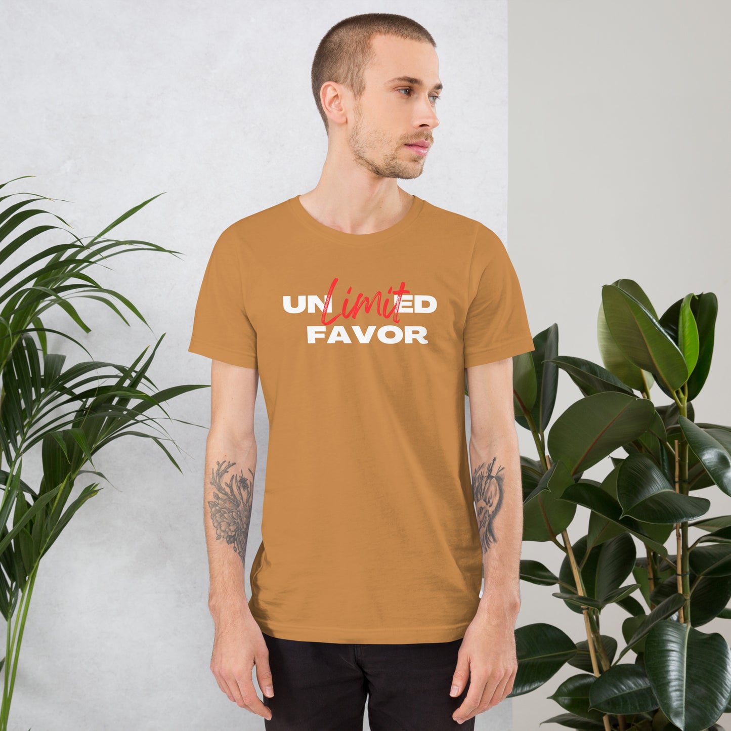 Unlimited Favor Christian Unisex t-shirt
