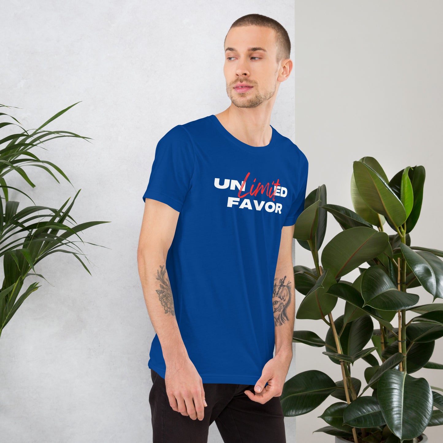 Unlimited Favor Christian Unisex t-shirt