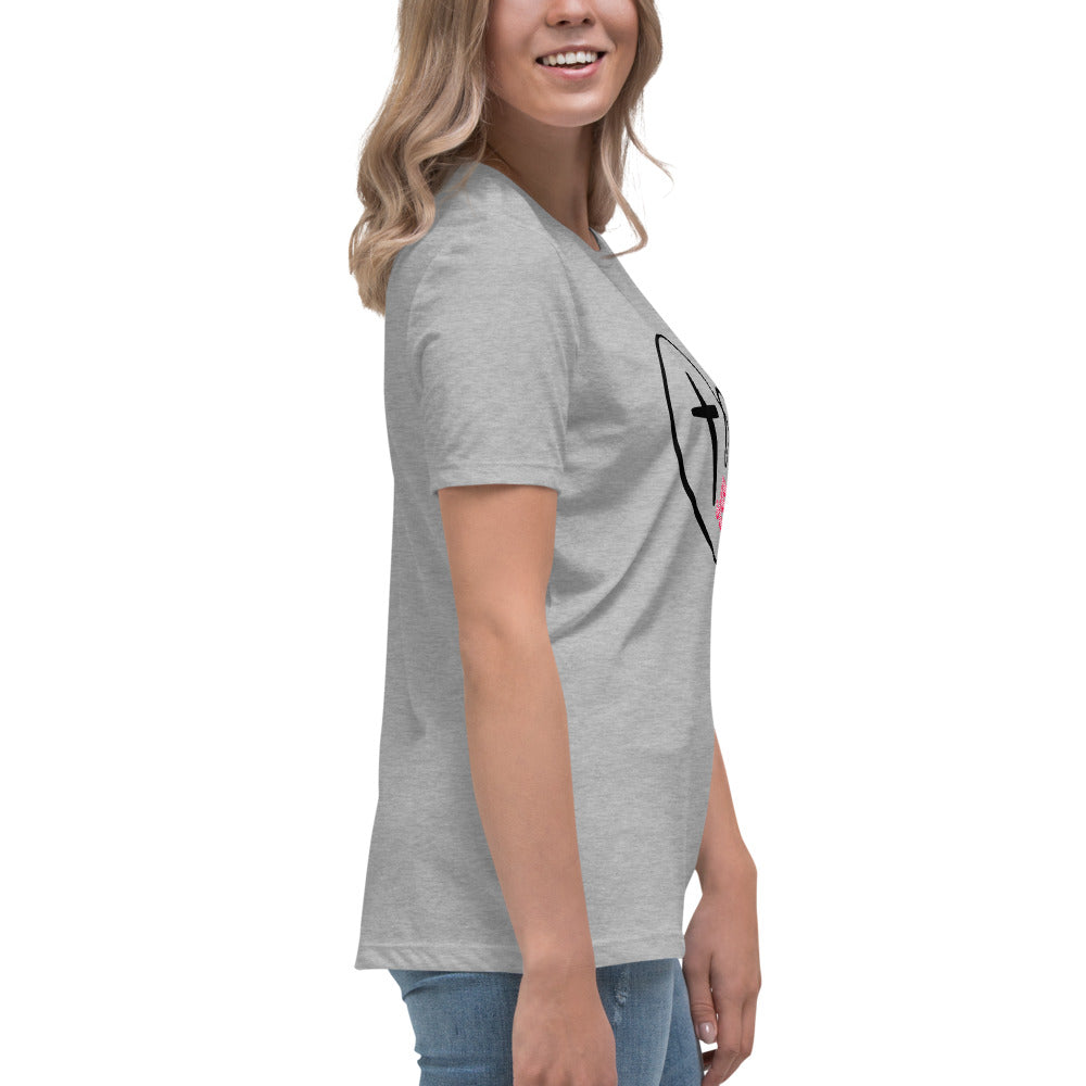 Jesus in My Heart Women's Relaxed T-Shirt