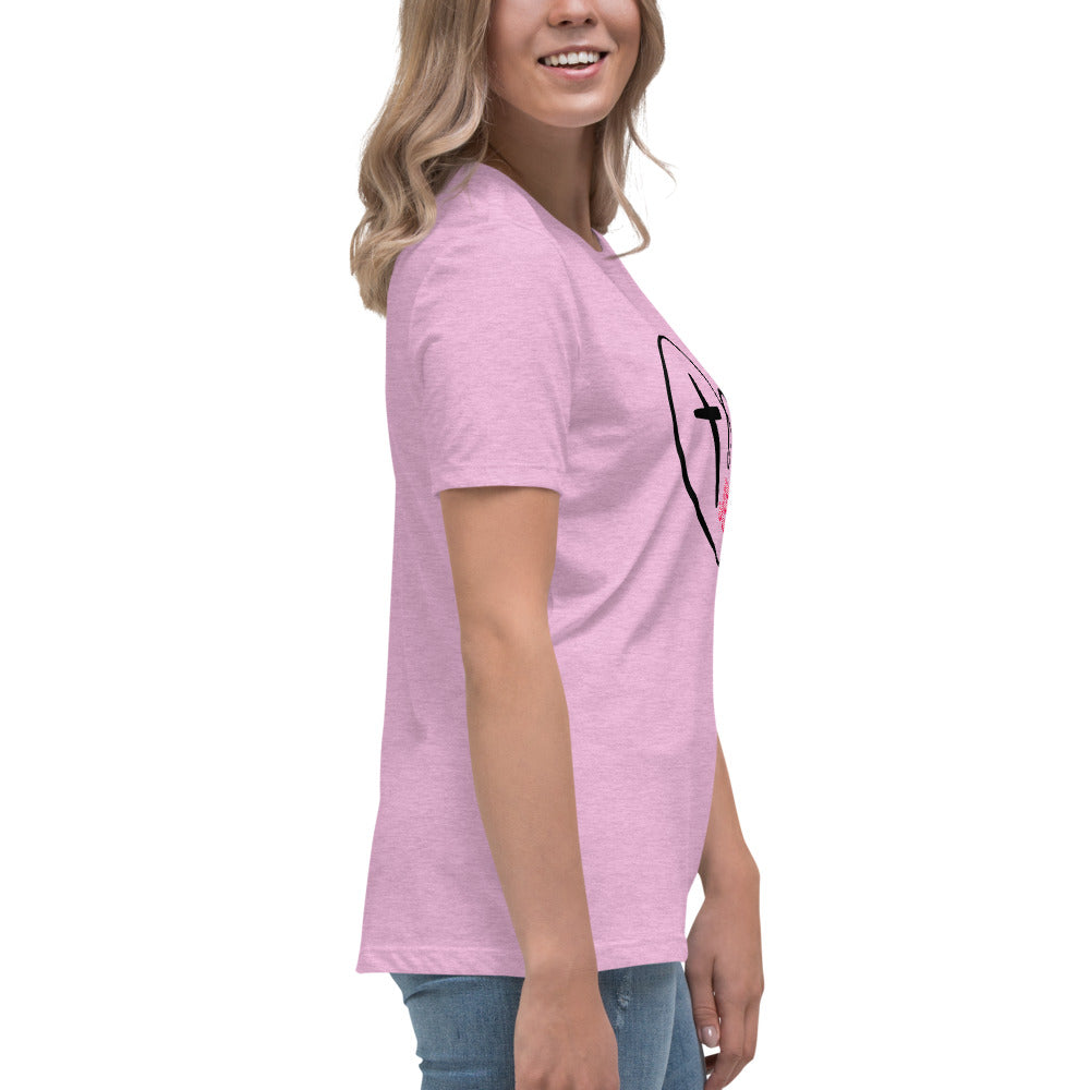 Jesus in My Heart Women's Relaxed T-Shirt