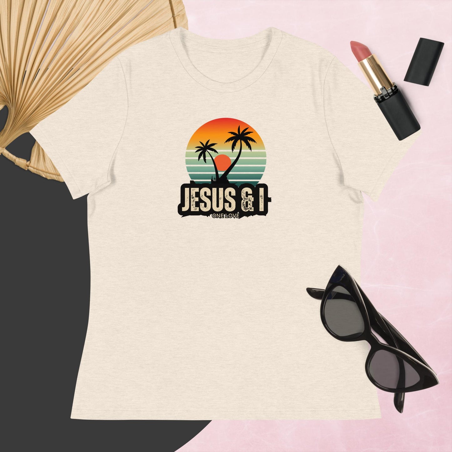 Jesus and I (One Love) Women's Relaxed T-Shirt