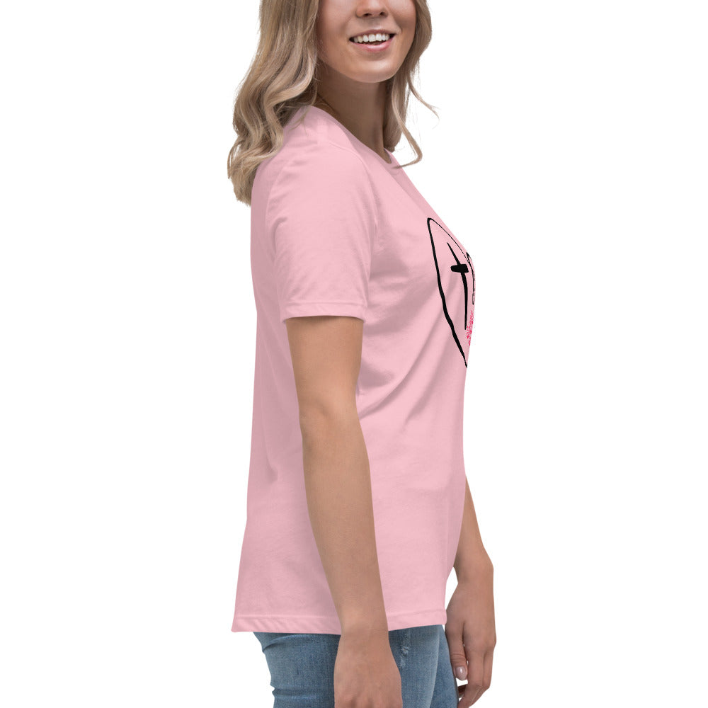 Jesus in My Heart Women's Relaxed T-Shirt