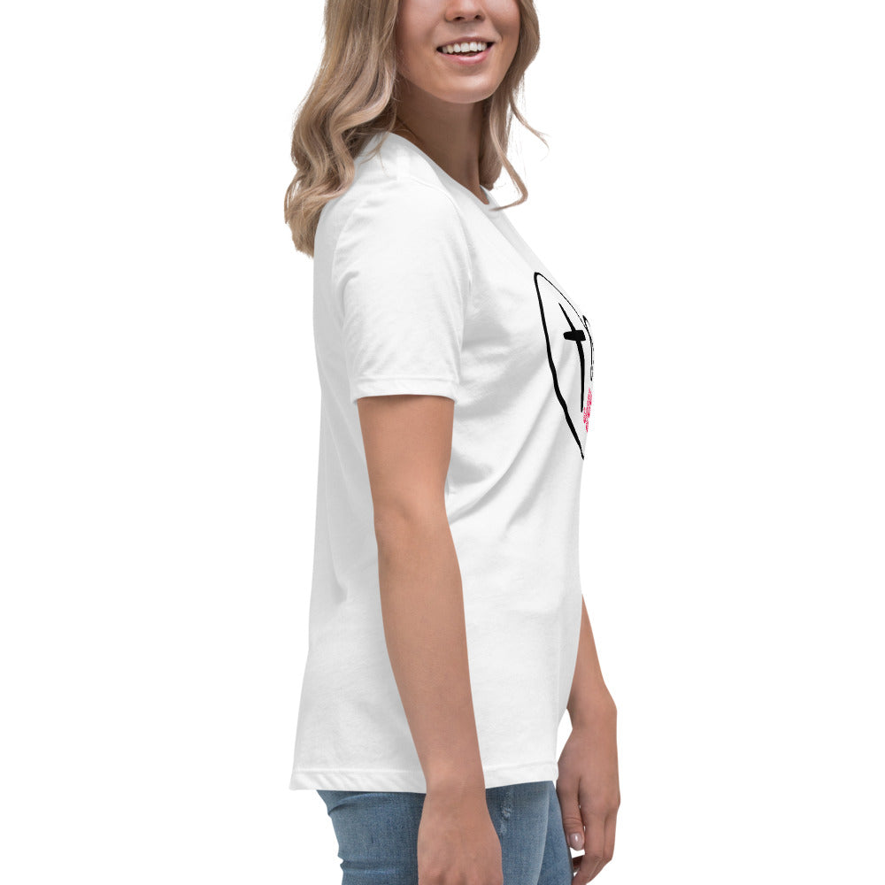Jesus in My Heart Women's Relaxed T-Shirt